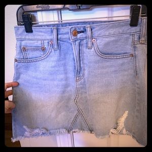 American Eagle jean skirt